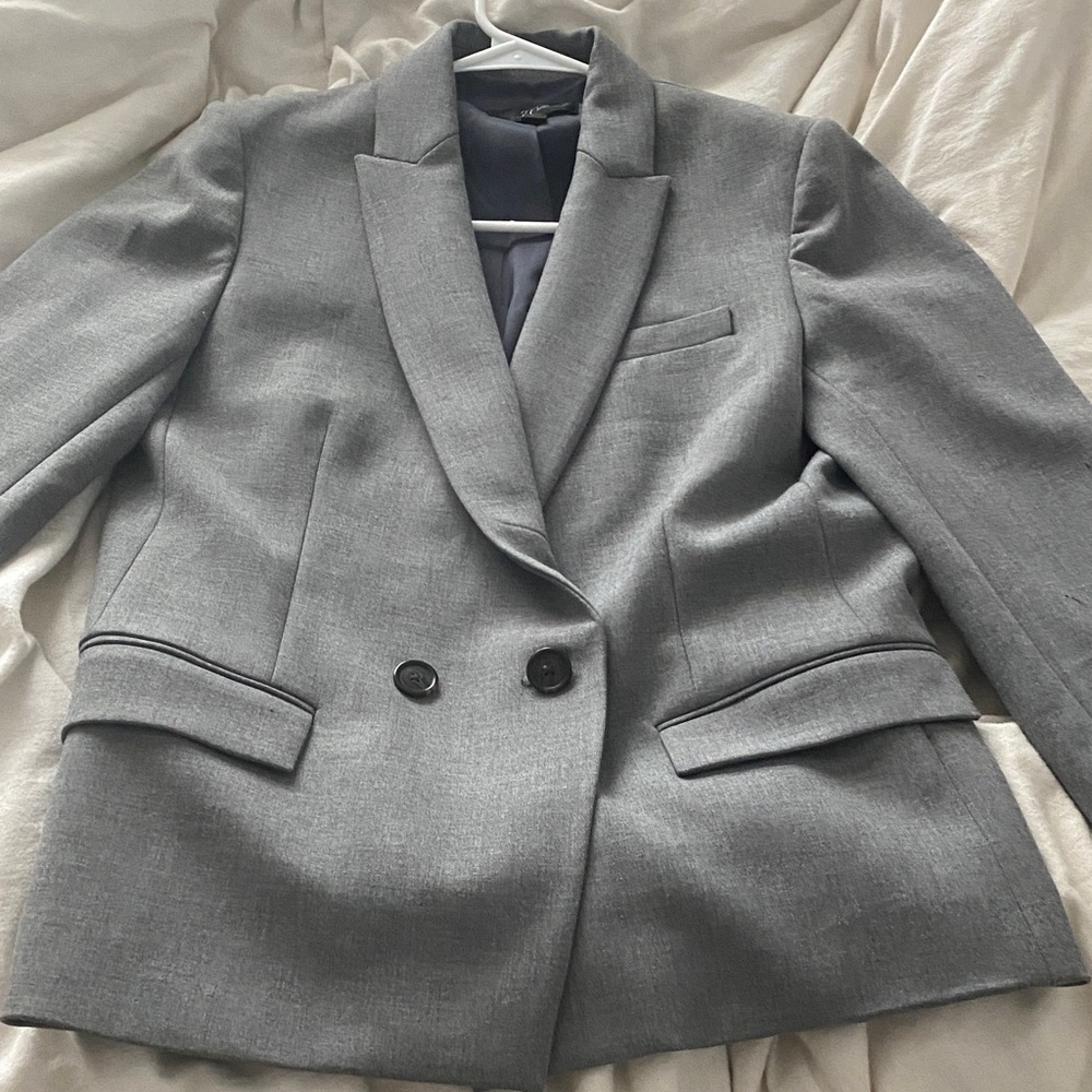 J. Crew Charcoal Blazer